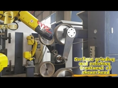 Oberflächenschleifen und Polieren von Duschköpfen