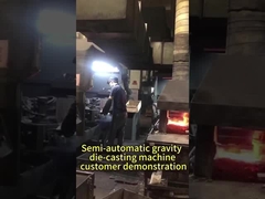 Halbautomatische Druckgießmaschine - Kundennutzungsanzeige