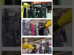 Schleifen und Polieren von verschiedenen Metallgusswaren