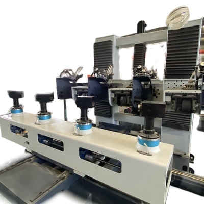 kaufen 6 Achsen-automatische Poliermaschine für Messingfitting Online-Herstellung