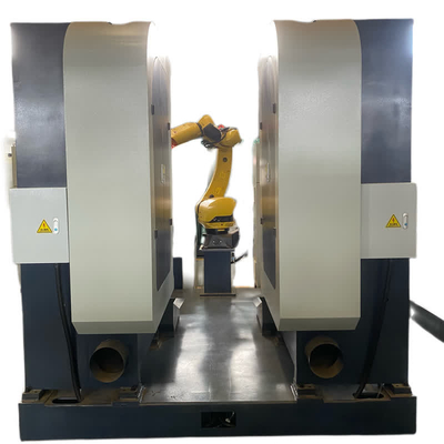 kaufen Chinas populärster heißer Verkauf CNC-Manipulator-automatische Schleifmaschine für Messingfitting Online-Herstellung