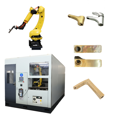 kaufen CNC-gefertigte Auto-Bremshebel Schleifen Polieren Robotersystem für Metallteile Online-Herstellung