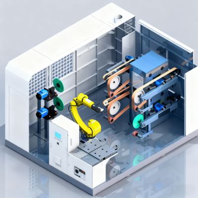 kaufen Flexible Robotic Finishing System for Metal Castings Grinding Polishing and Deburring Automation Solution Online-Herstellung