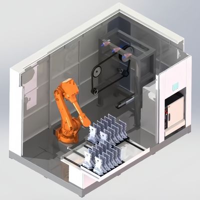 kaufen Modular Robotic Finishing System for Metal Castings Automated Grinding and Precision Polishing Equipment Online-Herstellung