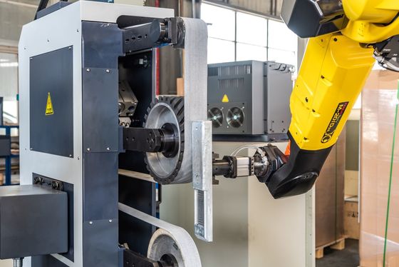 kaufen Edelstahl CNC-Roboteroberflächenarm-automatische Schleifmaschine Online-Herstellung