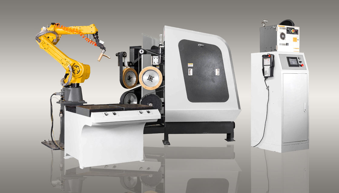 China'S CNC Manipulator Automatic Grinding Machine For Faucet Manufacturing