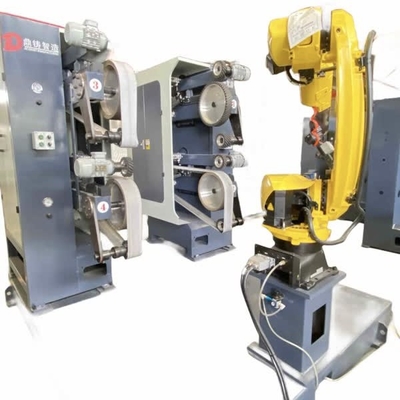 Roboterpoliermaschine 20.5KW mit FANUC-Roboter-Zelle für industrielles
