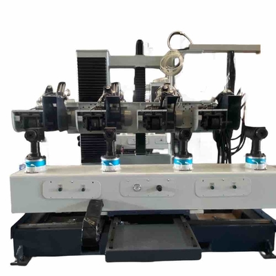 Zwei Stationen automatische Poliermaschine in Metalloberflächenpolieren