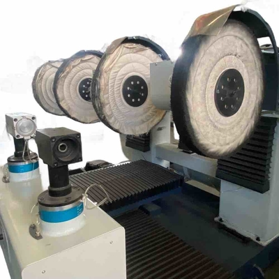 Zwei Stationen automatische Poliermaschine für Metallhahnoberfläche