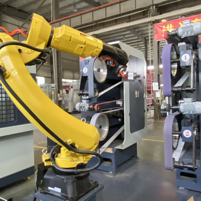 Roboter-Gürtelschleifmaschine für die Poliermaschinen- und Badezimmerindustrie