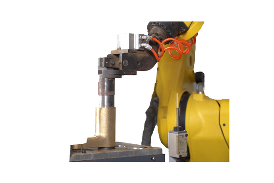 Geräuscharme Konstruktion Hochpräzisions-Roboter für Automobil-Radknoten-Hardware Gießtechnik Automatisierung Deburring CNC-Schleifmaschine