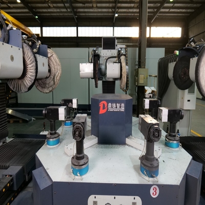 CNC-Poliermaschine für automatische Koordinatenausgleich Aluminium-Auto-Rad-Hub-Kran-Hardware-Gießen