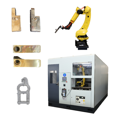 Konstruktion eines CNC-Schleifrobot mit hoher Präzision für Automobilradknoten-Gießteile