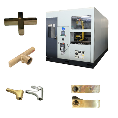 Automatisches Industrie-Mehrradgürtelpolizersystem Arbeitssparmotor Motor für Türgriffe Auto-Metallpoliermaschine