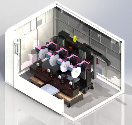 Automatisches Poliersystem mit hoher Präzision, für CNC-Poliermaschinen für verschiedene gebogene Rohre verwendet