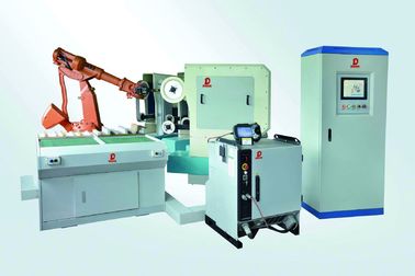Die kupferner einfache Oberflächenhahn-Roboterpoliermaschine funktionieren mit CNC-System