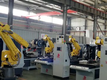 Multifunktions-polierende Maschine CNC, Roboterpolierzelle für Hahn-Hardware