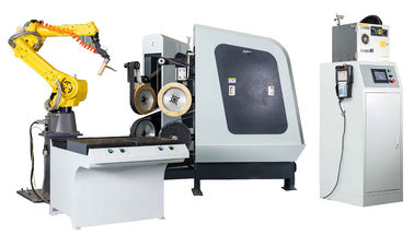 Rotationelle vollautomatische Poliermaschine für Produkte aus Messing mit komplexer Form