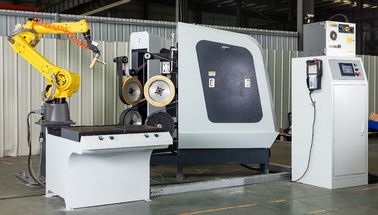 Reibende Poliermaschine des automatischen Roboters CNC-Systems für Hahn