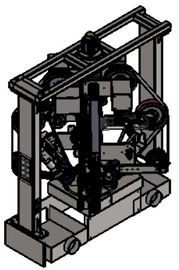 Polierende Robotermaschine 9KW für Badezimmer-Zusatz