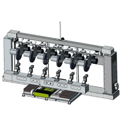 CNC-Poliermaschine für Türgriffe mit Wasserhahn und gleichzeitigem Betrieb mehrerer Stationen