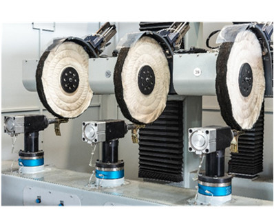 Automatische Industrieroboter-Poliermaschine für Hahn-Türgriff-Messingcastings