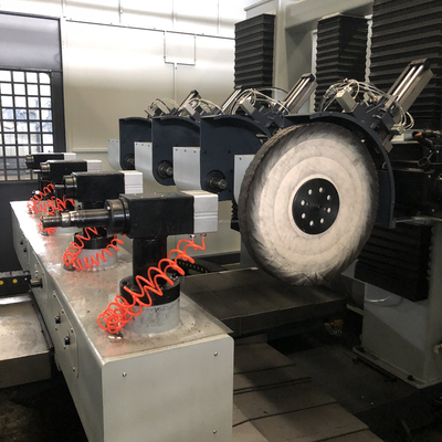 Cnc-Metalloberflächenhochgeschwindigkeitspolierschleifmaschine für Hardware-Badezimmer-Hahn