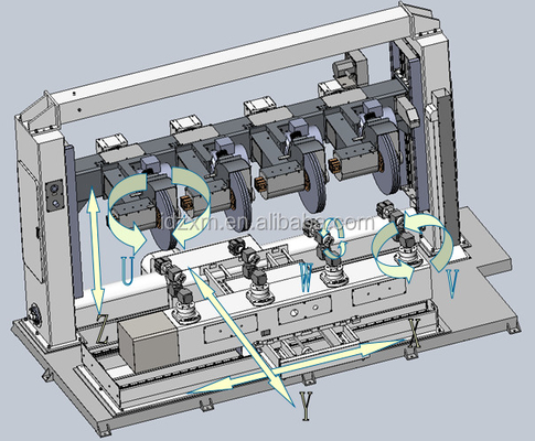 Poliermaschine PLC-Steuertrommel-polnische Maschine des Metall17kw für Aluminium